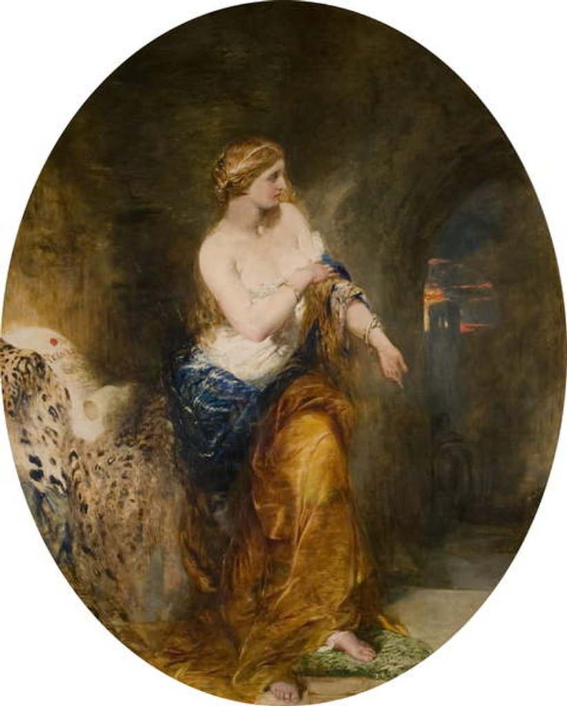 Detail of Lady Godiva, 1856 by Alfred Woolmer