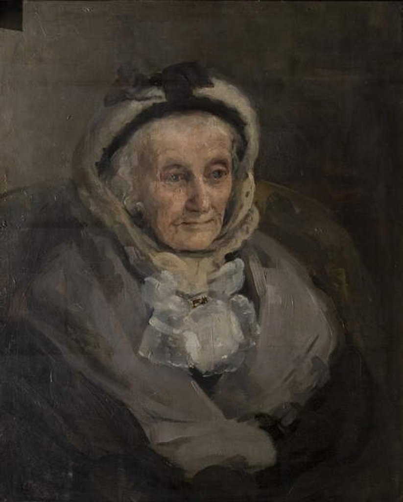 Detail of Caroline Bray, 1901 by Ethel (1873-c.1938) Martin