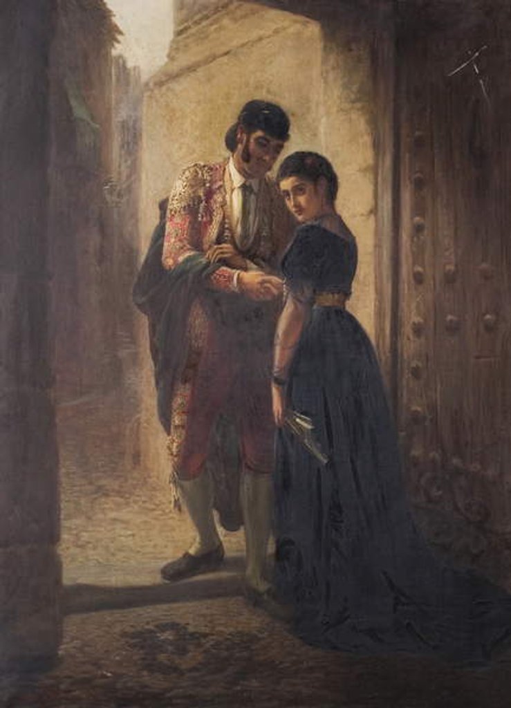 Detail of Adios, 1871 by John Haynes-Williams