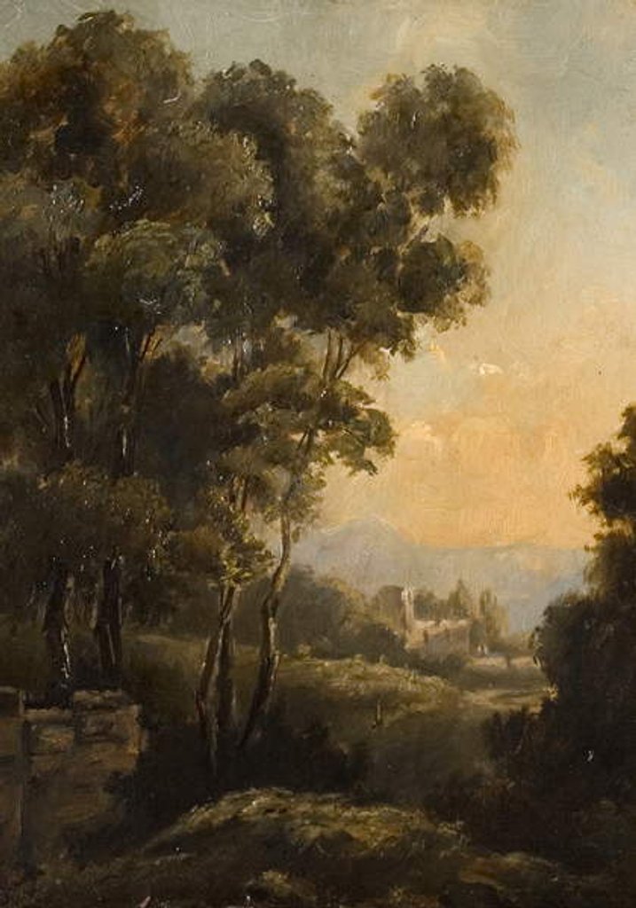 Detail of Study of a Tree, late 19th century by Walter Scott