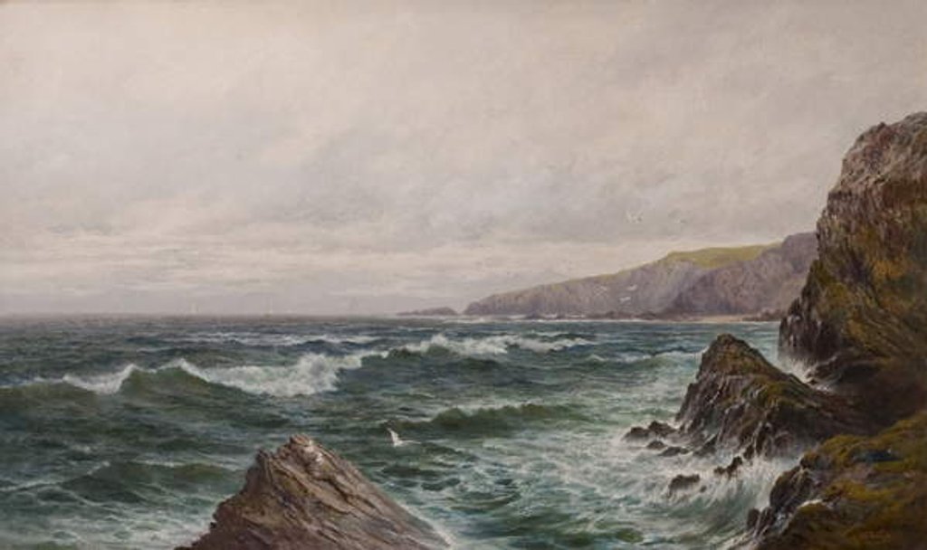 Detail of Seascape, late 19th-20th century by George Barker