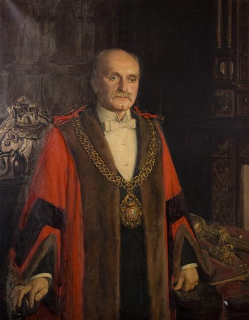 Detail of Alderman Siegfried Bettmann, Mayor 19141915, 1914 by Charles Daniel Ward