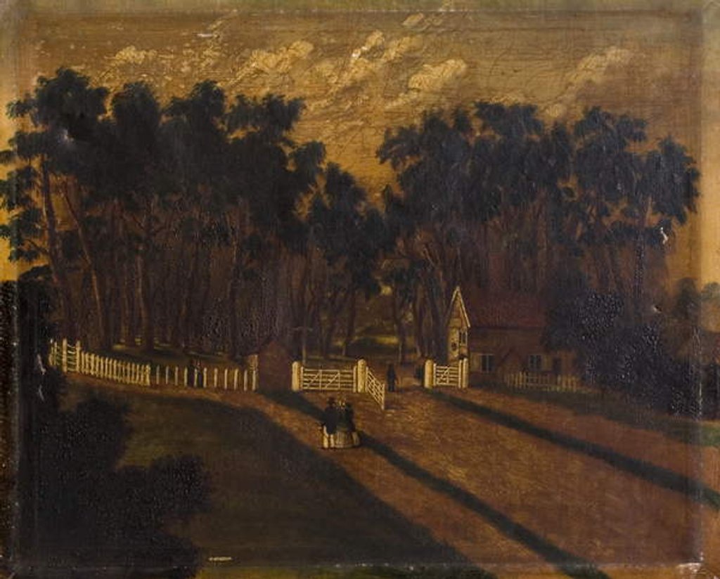 Detail of Tollgate, near Memorial Park, Coventry, 1855 by Thomas Hough