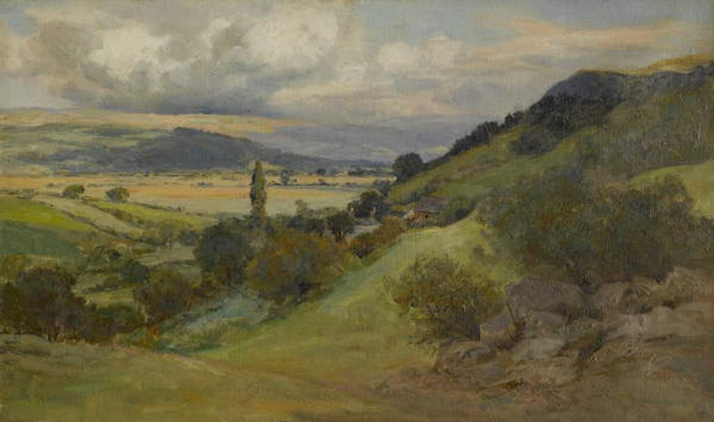 Detail of Tal-y-Bach, Conway Valley, early 20th century by Josiah Clinton Jones