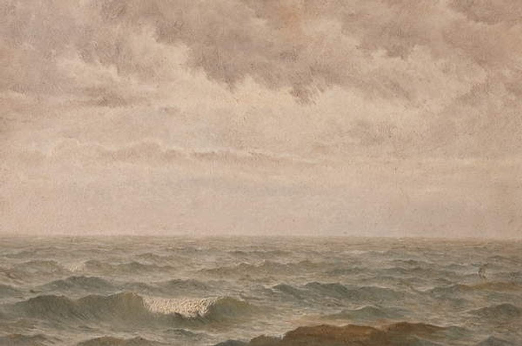 Detail of Seascape, early 20th century by John Anderson