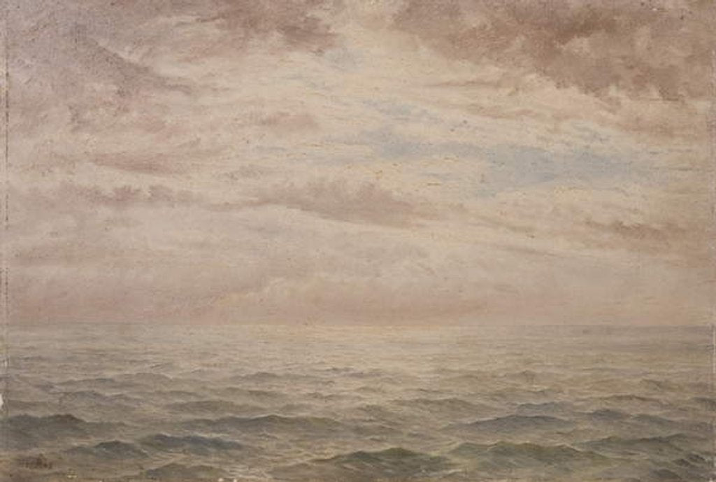 Detail of Seascape, 1883 by John Anderson