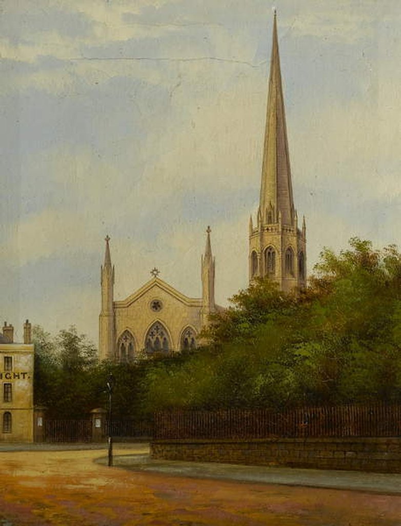 Detail of Christ Church, Coventry, mid-19th-early 20th century by Annie Laurie Gilbert