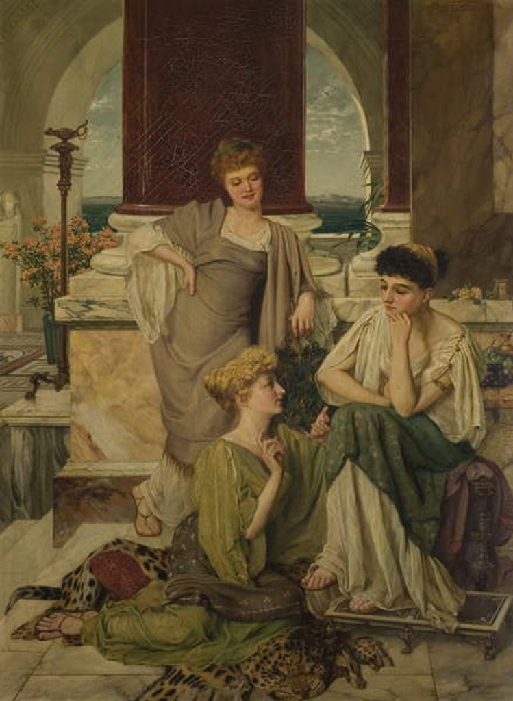 Detail of An Argument, late 19th century by Henry Baynton