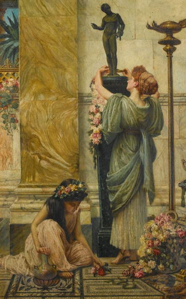 Detail of Summer, 19th century by Henry Baynton