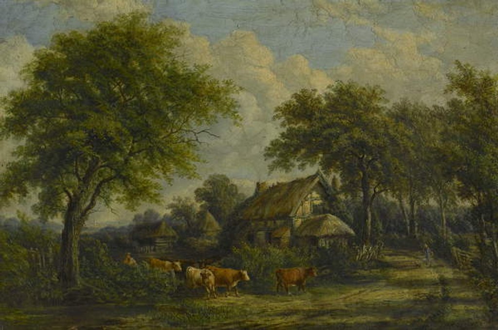 Detail of Near Berkswell, c.1850 by English School