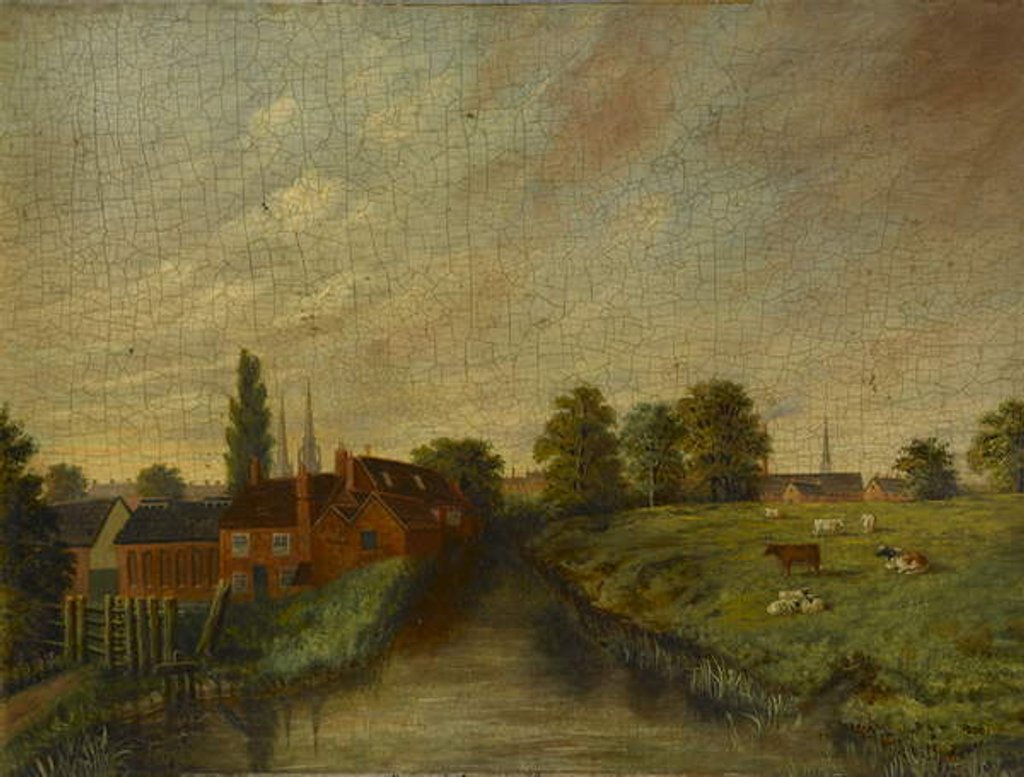 Detail of Naul's Mill, Coventry, 1878 by William Earp Reeve