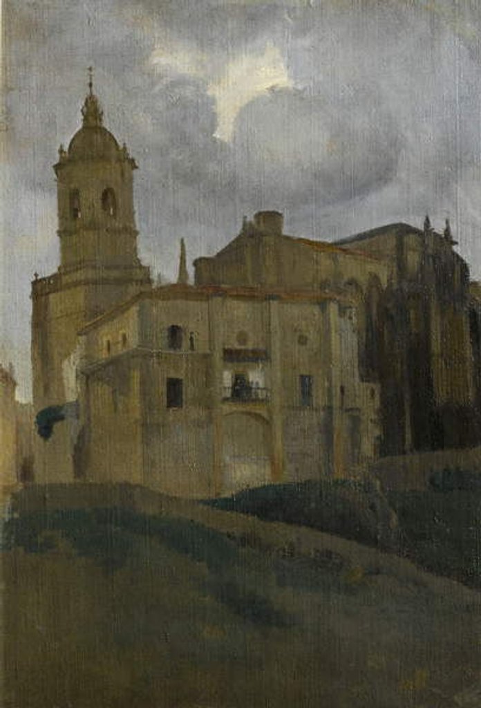 Detail of Italian Hill Town, 1908-1910 by Roger Eliot Fry