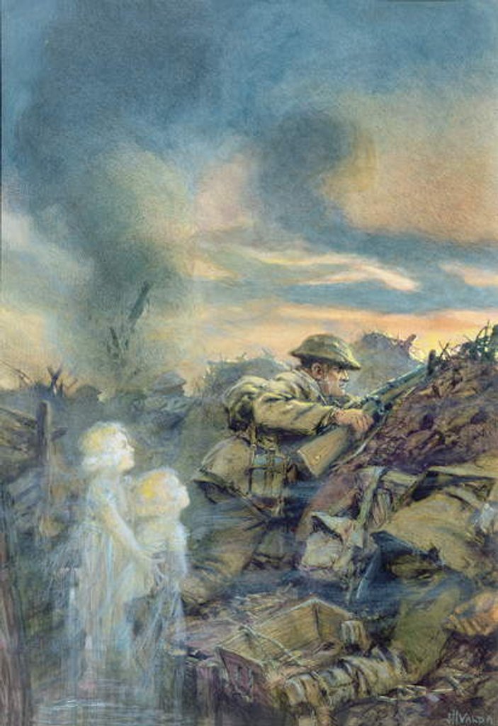 Detail of One of the Things we are Fighting For by John Harris Valda