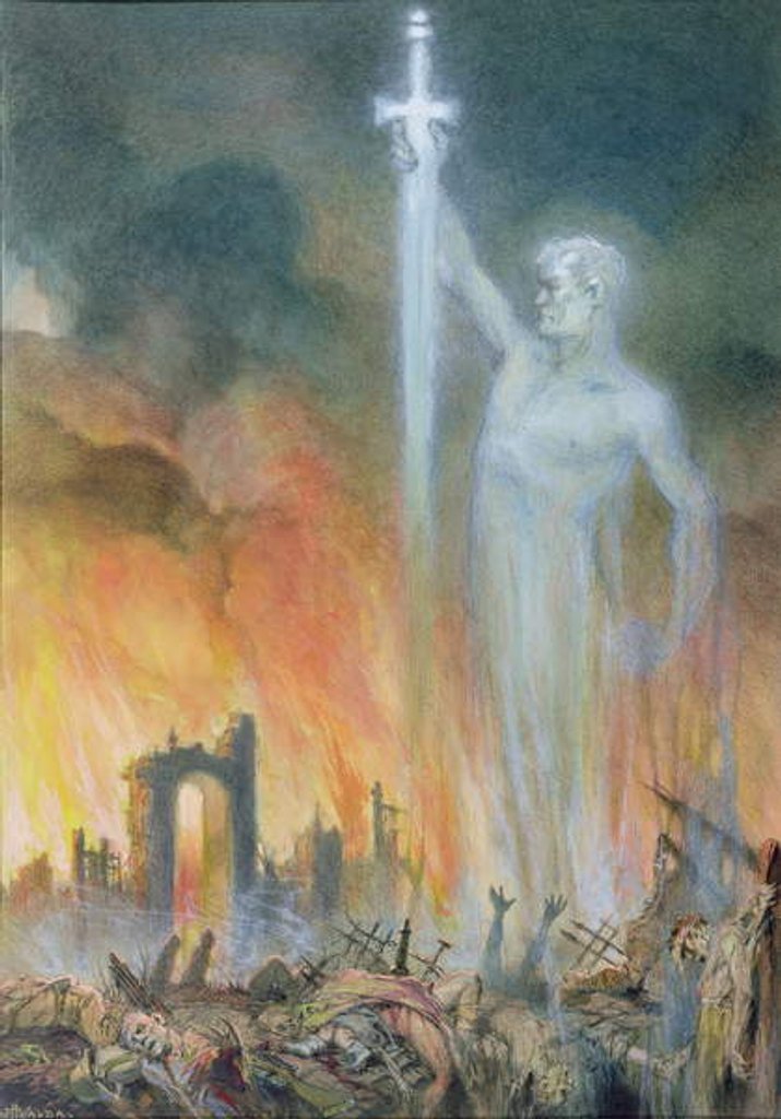 Detail of The Oppressed Will Rise Again by John Harris Valda