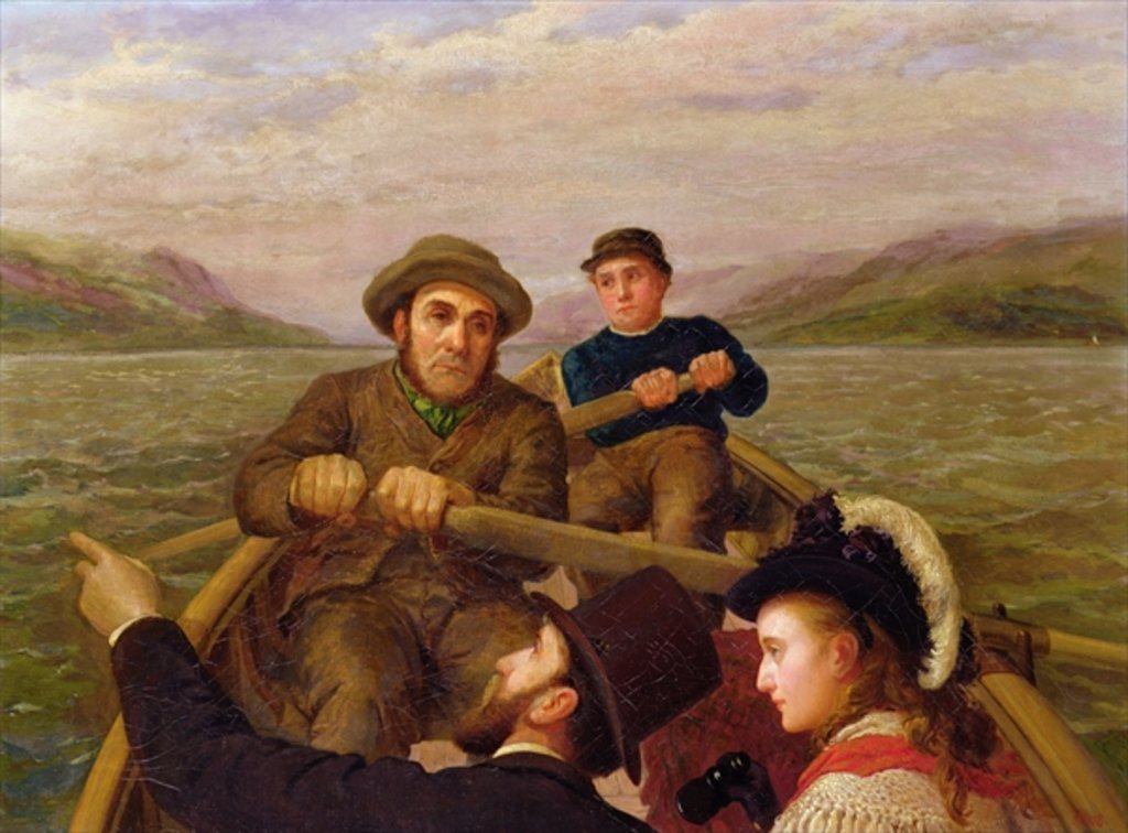 Detail of Journey By Rowing Boat, 1878 by Horace Petherick