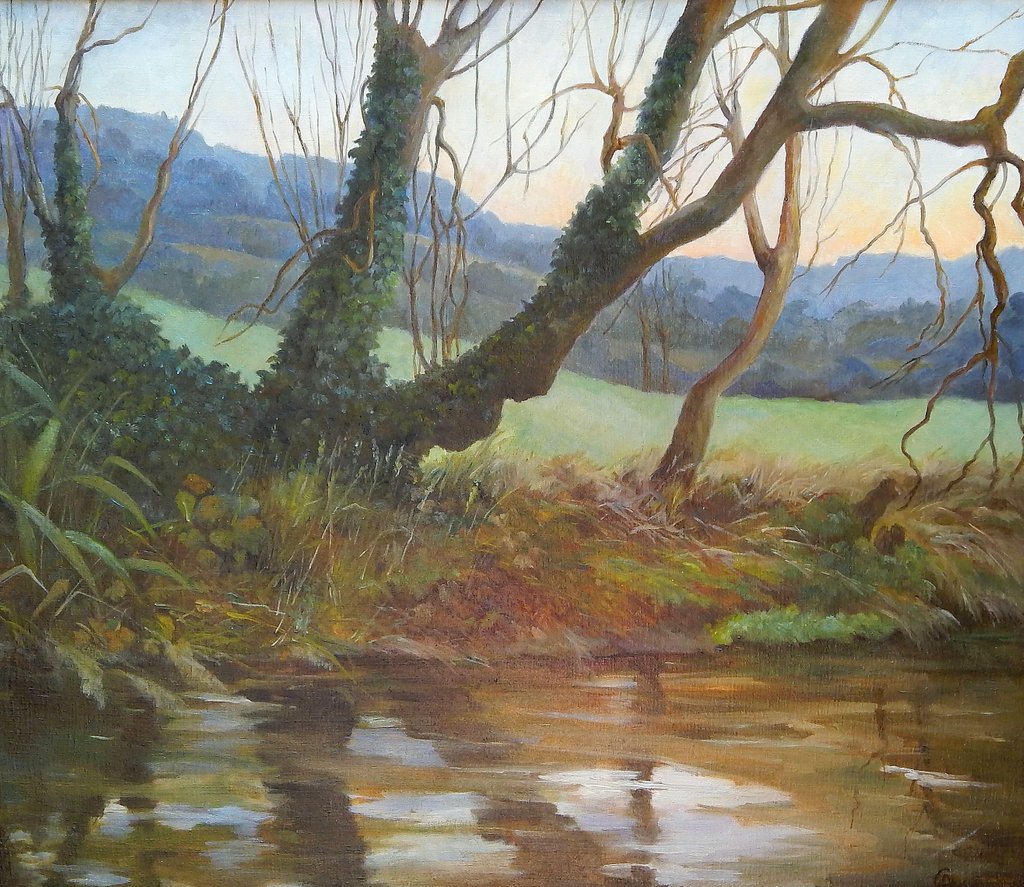 Detail of Dusk, 1999 by Cristiana Angelini