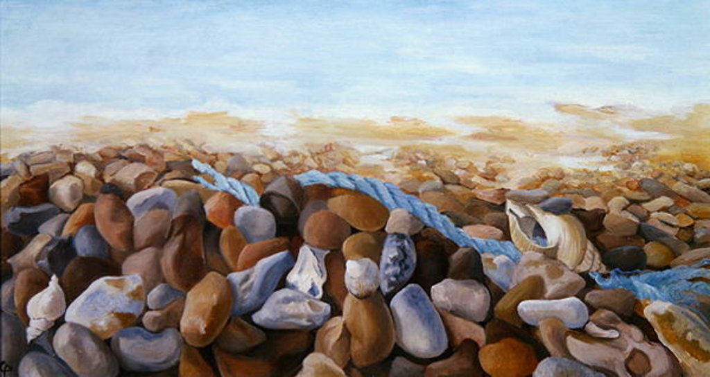 Detail of Sea Shore by Cristiana Angelini