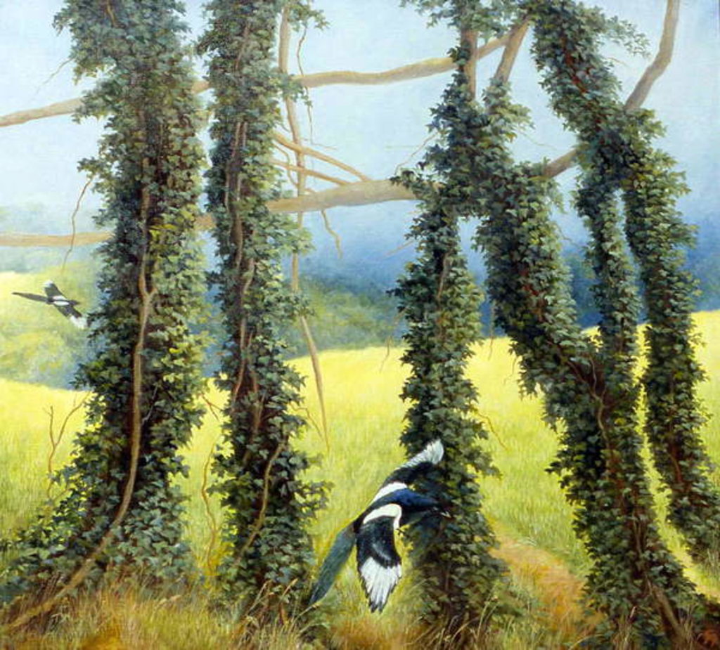 Detail of From the Bridle Path, Shoreham by Cristiana Angelini