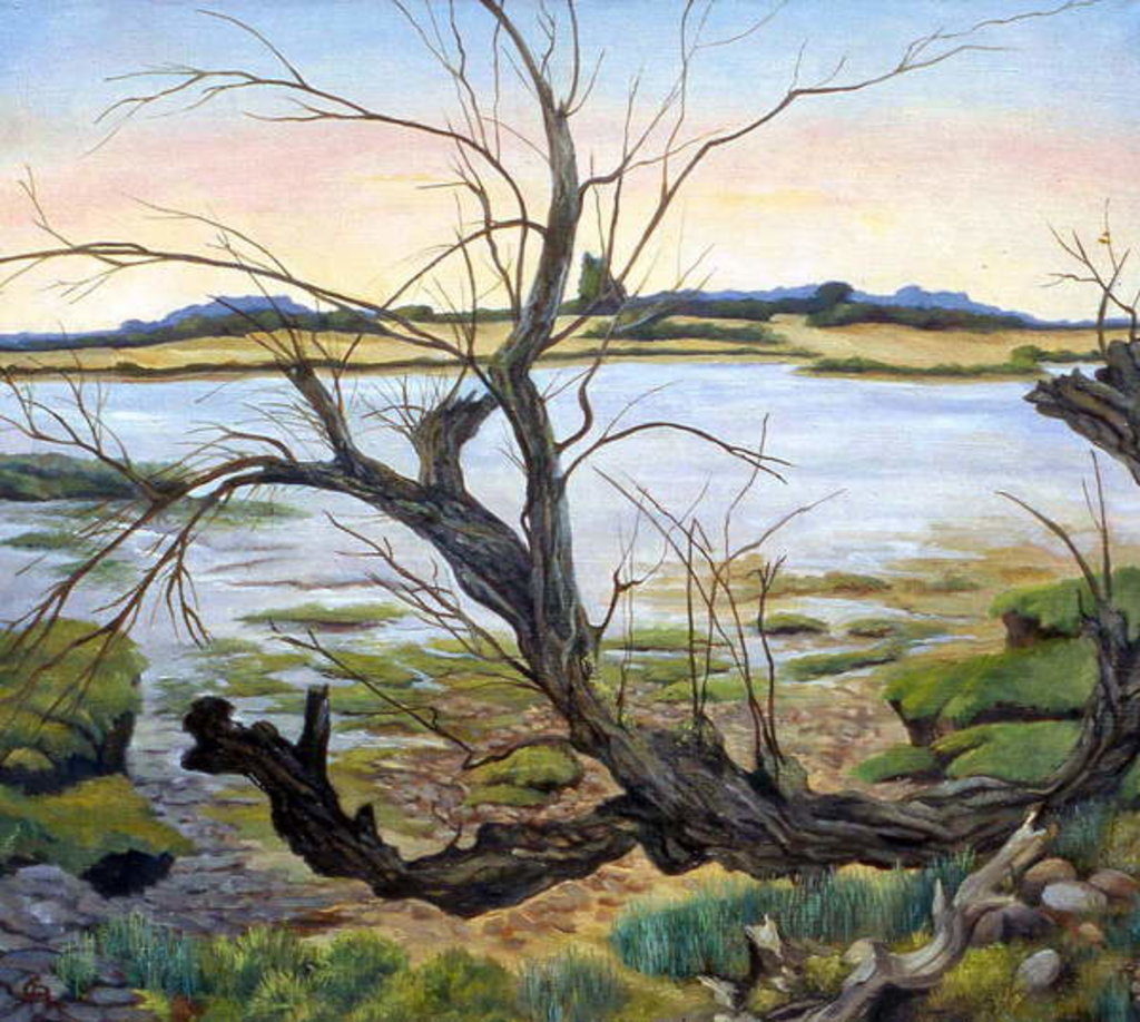 Detail of The River Colne by Cristiana Angelini