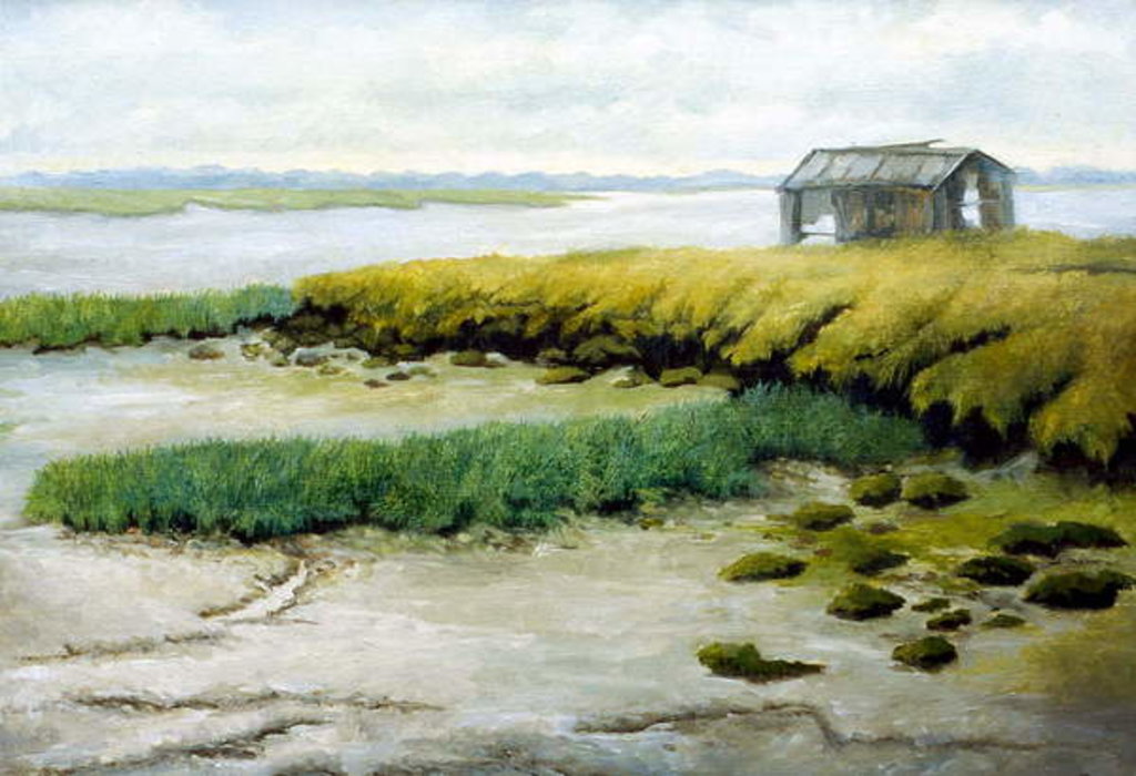 Detail of On the river Colne by Cristiana Angelini