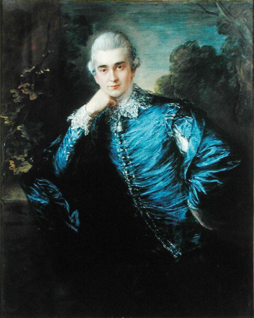 Detail of Paul Cobb Methuen by Thomas Gainsborough
