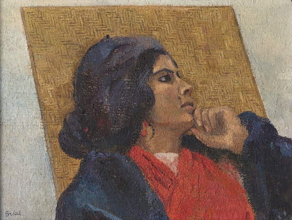 Detail of The Sick Gypsy, 1910-12 by Auguste Breal