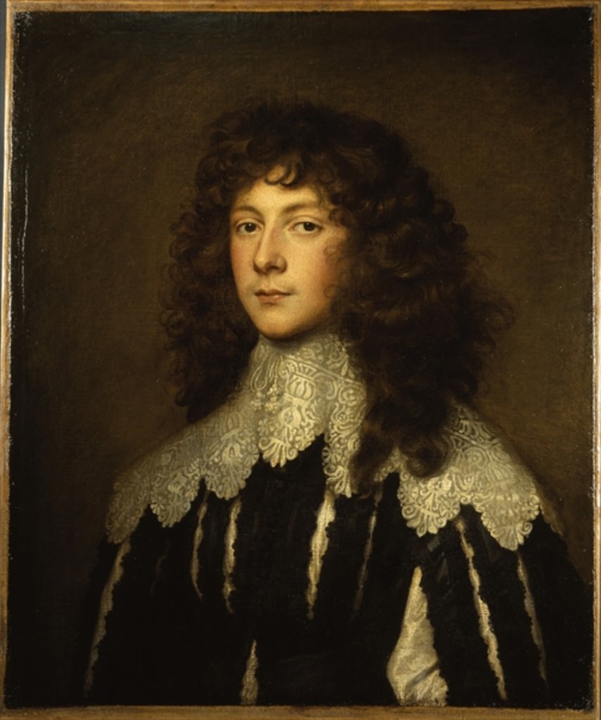 Detail of Colonel Lord Charles Cavendish by Anthony van Dyck