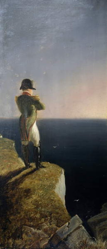 Detail of Napoleon on Elba musing at St. Helena, c.1844 by Benjamin Robert Haydon
