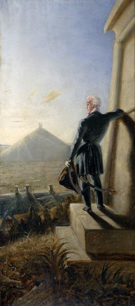 Detail of The Duke of Wellington musing on the Field of Waterloo, c.1844 by Benjamin Robert Haydon