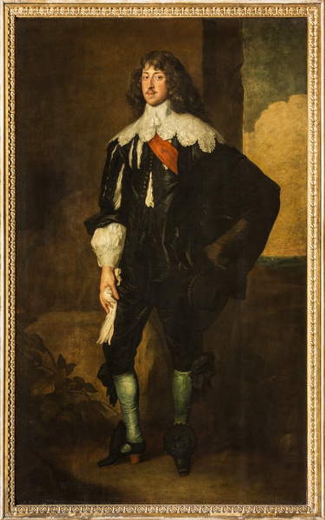 Detail of Portrait of William Cavendish, 3rd Earl of Devonshire, c.1638 by Anthony van Dyck