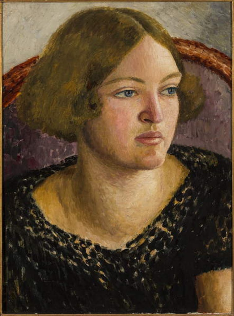 Detail of Portrait of Catherine Carrington, c.1926 by Dora Carrington