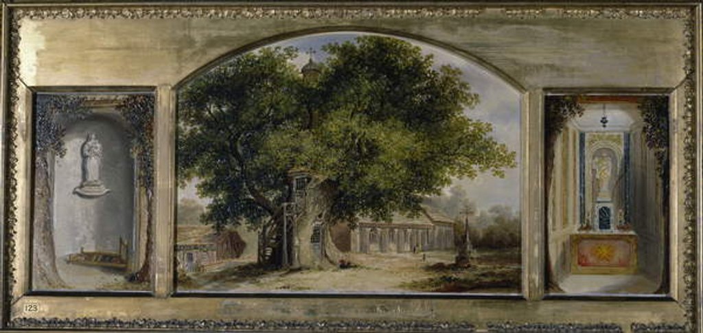 Detail of Three views in Normandy, 1837-40 by William Cowen