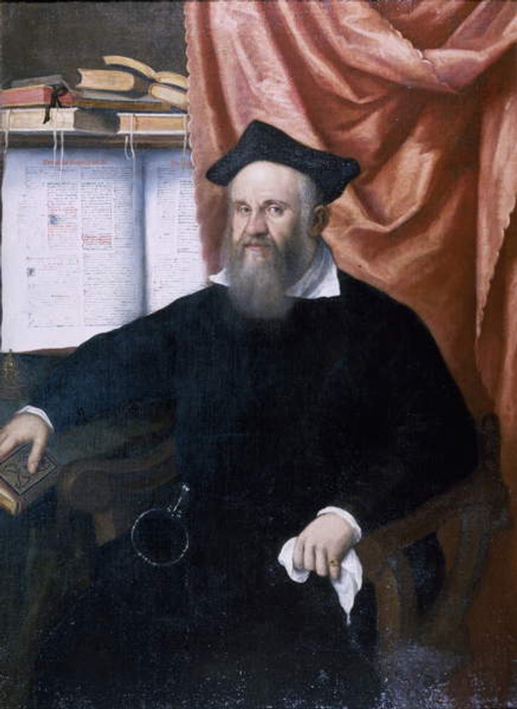 Detail of Marc' Antonio de Dominis, c.1610-19 by Domenico Robusti Tintoretto