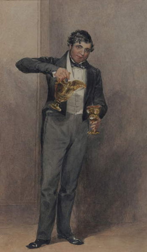 Detail of Butler, c.1827 by William Henry Hunt