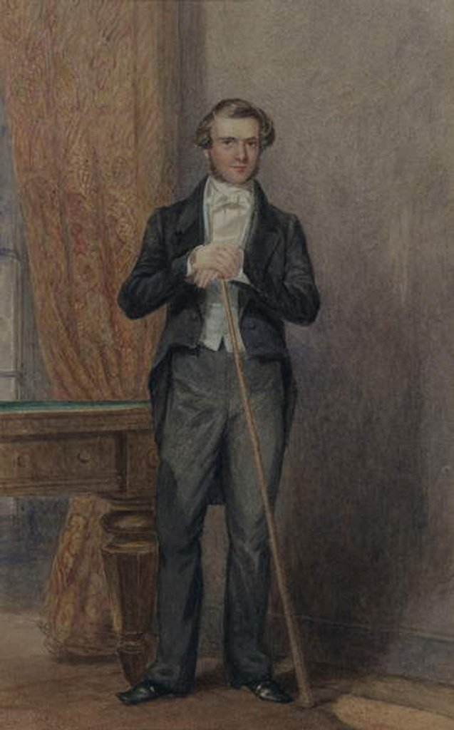 Detail of Groom of Chambers by William Henry Hunt