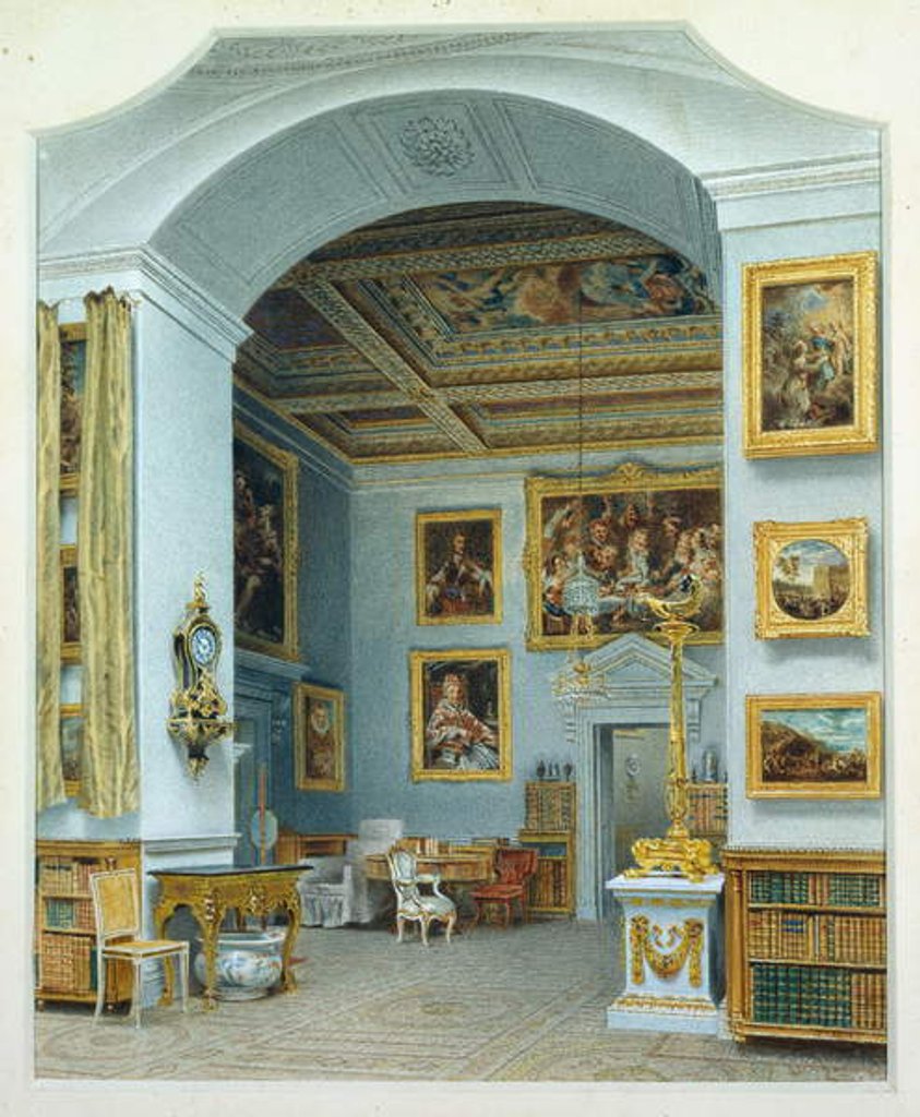 Detail of The Gallery at Chiswick House by William Henry Hunt