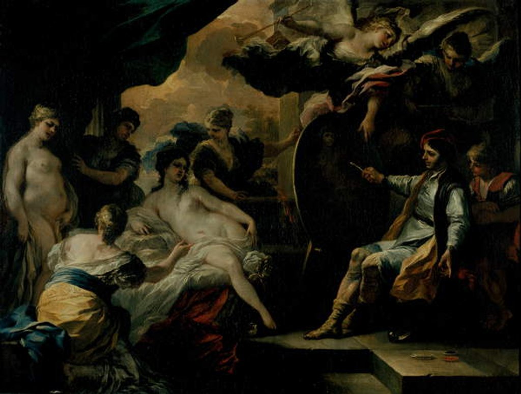 Detail of Zeuxis and the Maidens of Croton by Francesco Solimena