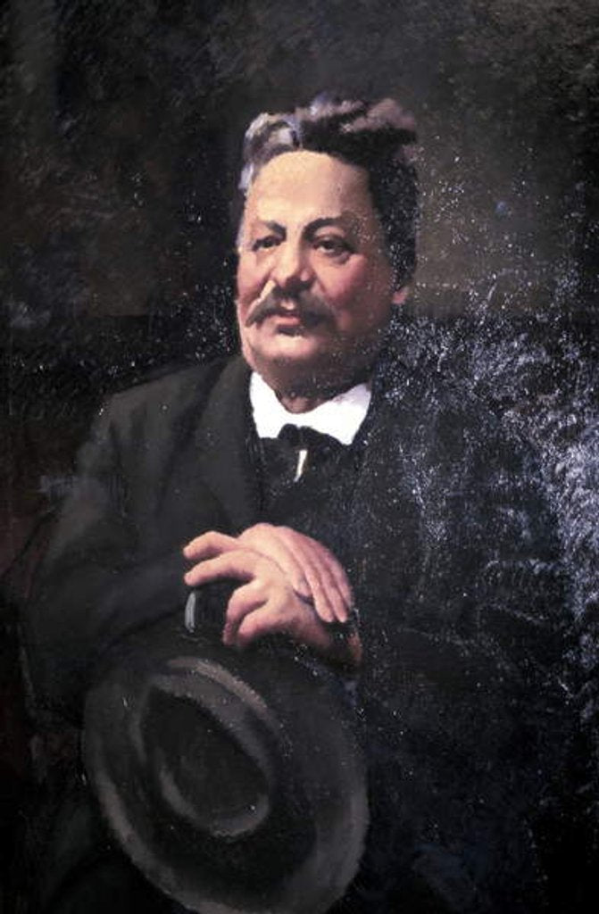 Detail of Paint, Villa Gherardi, Barga, Tuscany, Italy by Anonymous