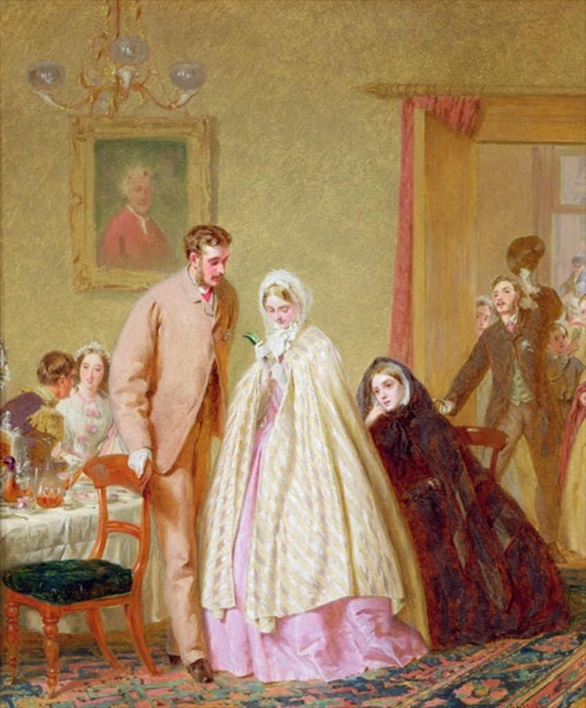 Detail of The Wedding Breakfast, 1862 by George Elgar Hicks