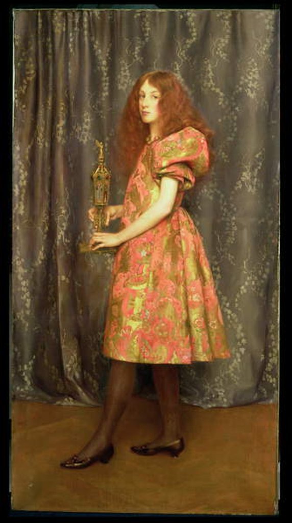 Detail of The Heir To All The Ages, c.1897 by Thomas Cooper Gotch