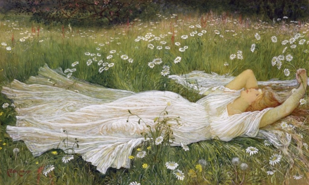 Detail of Summer, 1895 by Walter Crane