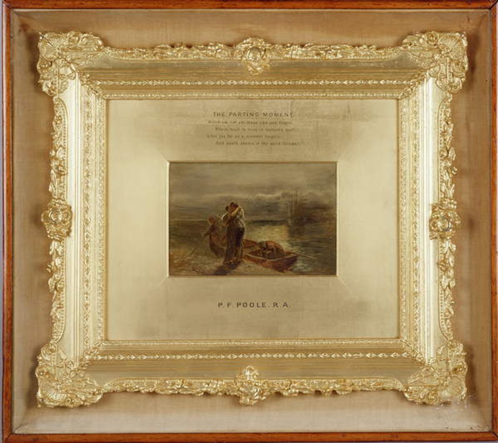 Detail of The Parting Moment, 1856 by Paul Falconer Poole