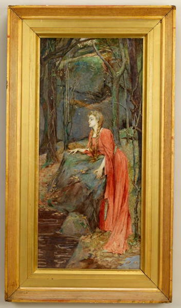 Detail of Melisande, 1900 by Henry Meynell Rheam