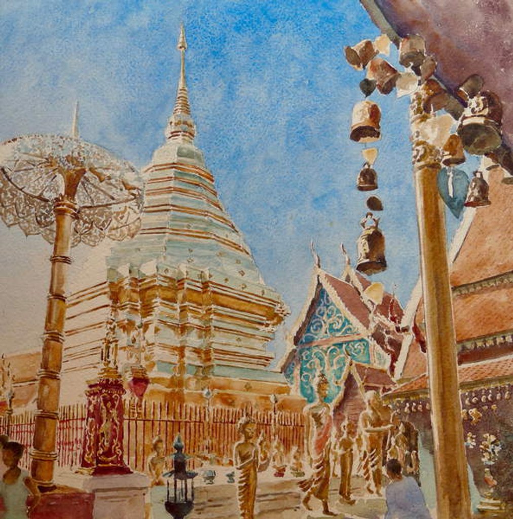 Detail of 875 Doi Suthep, Chiang Mai by Clive Wilson