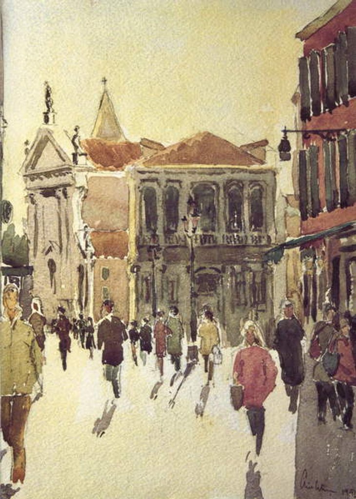 Detail of 78 The Pink Anorak by Clive Wilson