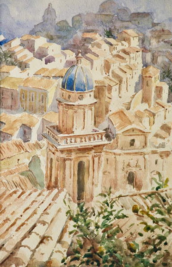 Detail of 586 Ragusa, Sicily by Clive Wilson
