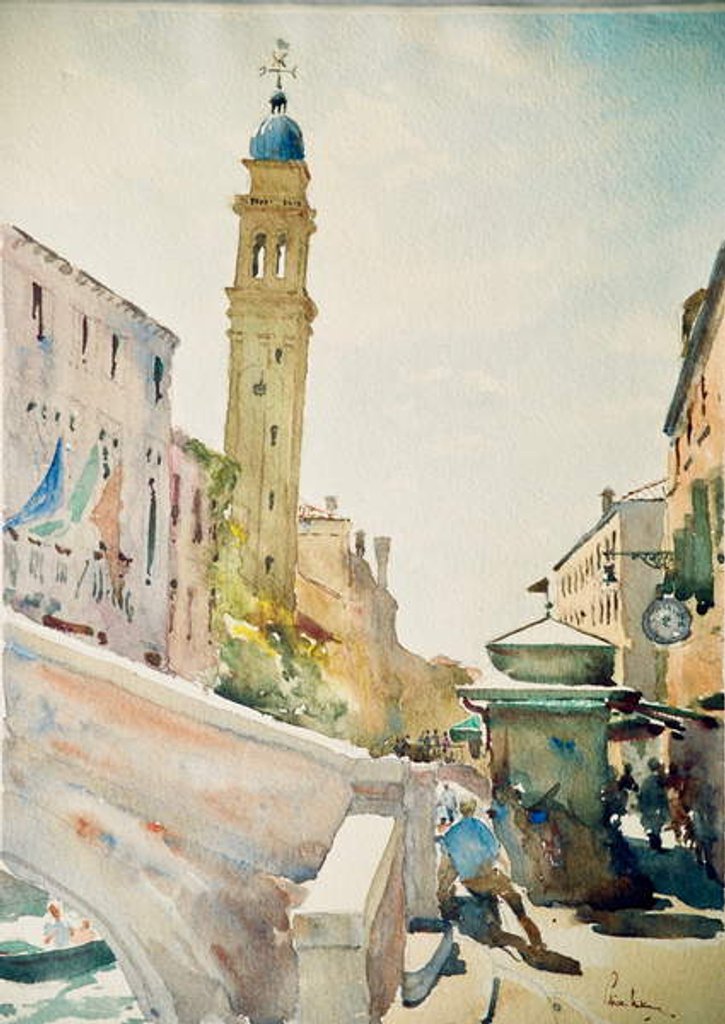 Detail of 768 S. Giorgio dei Greci by Clive Wilson