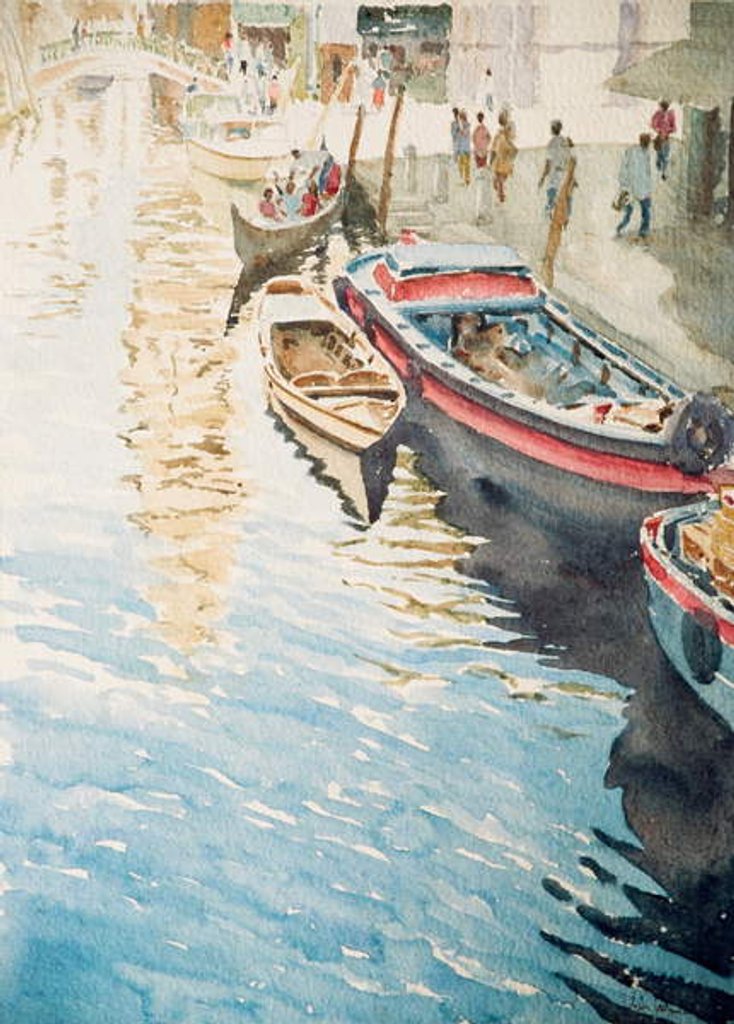 Detail of 770 Reflections, Rio S. Barnaba by Clive Wilson