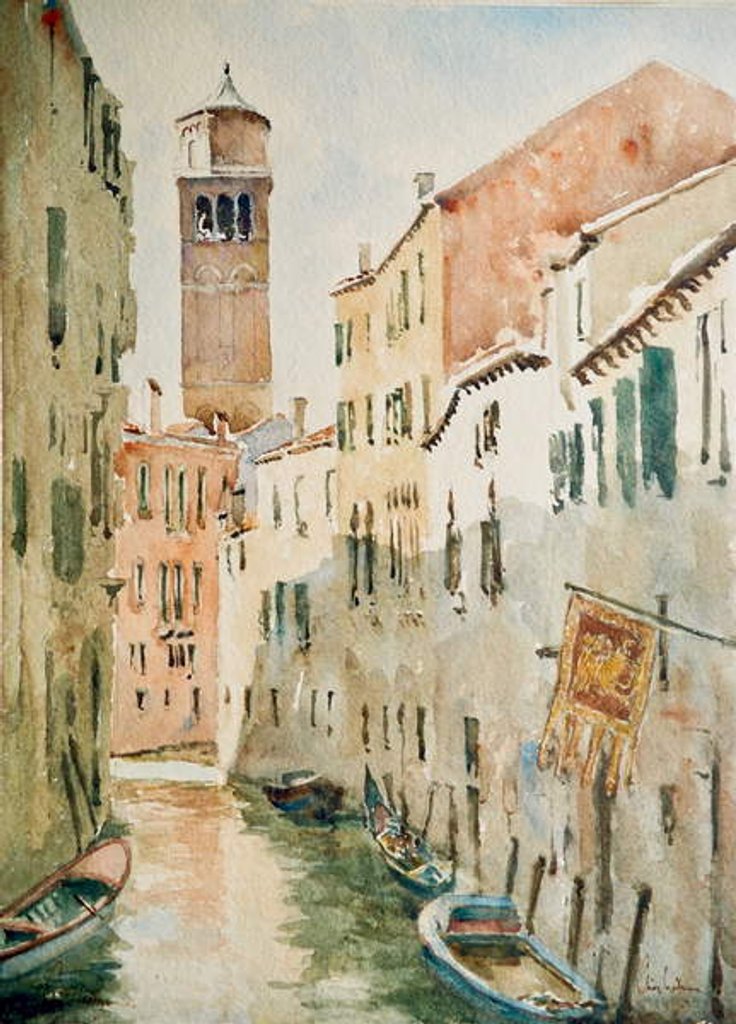 Detail of 771 Campanile dei Frari by Clive Wilson