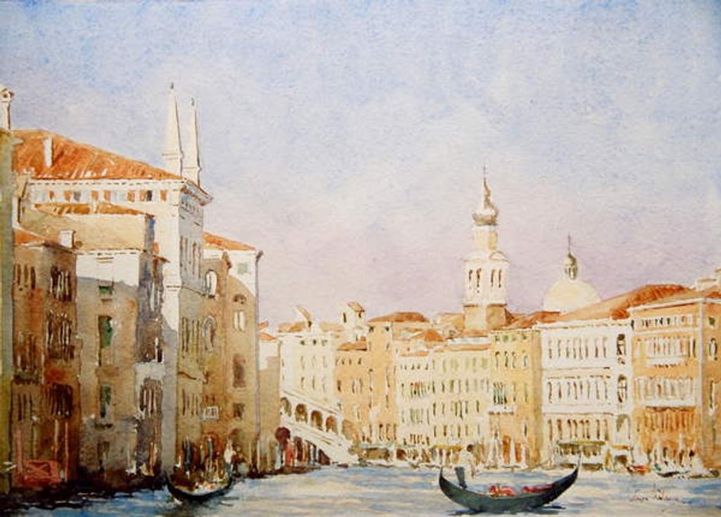 Detail of 776 Rialto - last of the sun by Clive Wilson